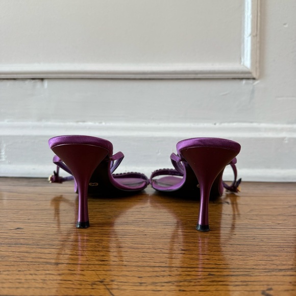 Escada Women's Violet Strappy Heels - Picture 3 of 8